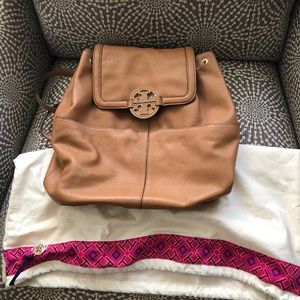 Tory Burch calf back pack (in excellent condition)